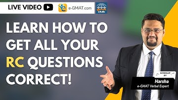 How to Get all your GMAT RC Questions Correct | GMAT Reading Comprehension#GMATVerbal
