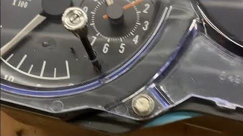 Trans am restoration how to #74 gauges restored and testing