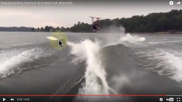 Wakeboarding Tantrum Tootsie Roll Attempts (glock0077) - Analysis Reply