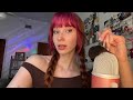ASMR ♡ Mic Brushing w/ Finger Flutters & Mouth Sounds