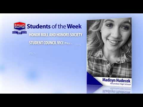 Students of the Week: Rachel Braswell and Madisyn Hudecek of Absarokee High School