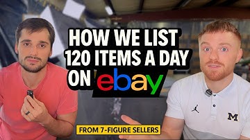 How To List 120 Items a Day on eBay Faster Than Ever Before