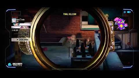 LITERAL DROP|Shot + final kill cam [Codm]