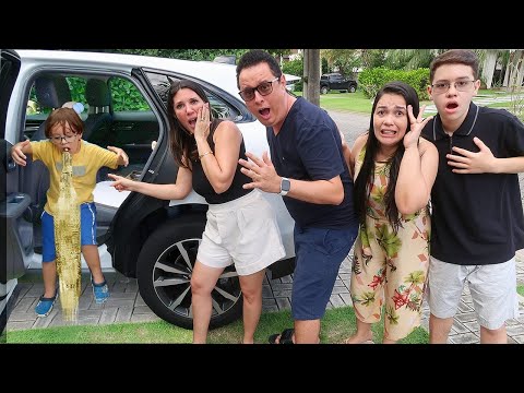 O GABRIEL VOMITOU NO CARRO NOVO DA Valentina Pontes !! (Trollagem)