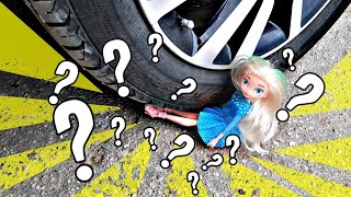 Crushing things with car |Rishikimi i eksperimentit | anime машина давит предметы | 実験レビュー 漫画 Diana
