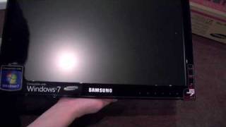 Samsung Syncmaster P1950 Unboxing