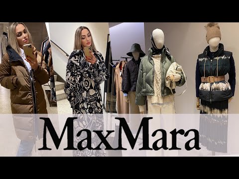 MAX MARA SHOPPING VLOG ПАЛЬТО МОДНЫЕ ПУХОВИКИ ЗИМА 2022. НОВИНКИ И ТРЕНДЫ СЕЗОНА