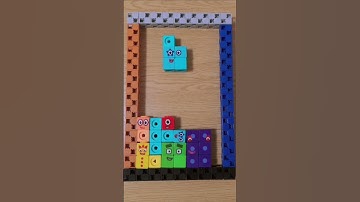 Numberblocks Tetris #shorts #short