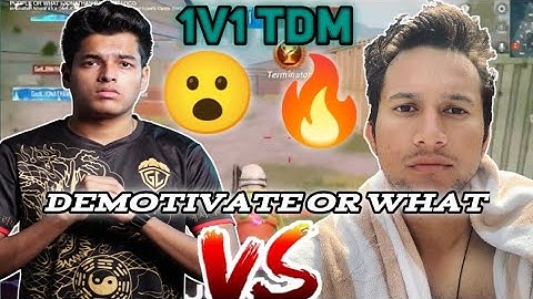 Jonathan Vs Mogambo 1V1 TDM Fight 😮 TDM GOD 🔥