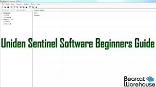 Uniden Sentinel Software Beginners Guide screenshot 4