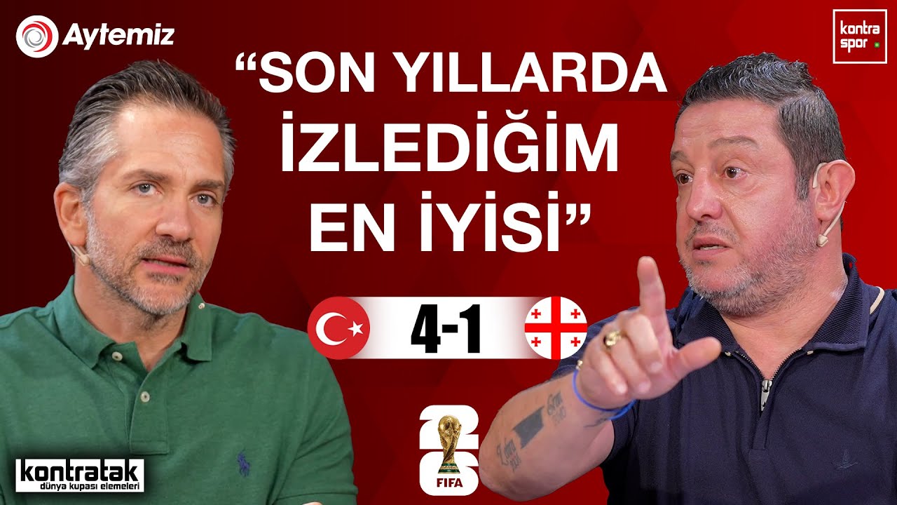 🔴 CANLI | Türkiye - Gürcistan Maç Sonu | Nihat Kahveci, Nebil Evren | Kontratak