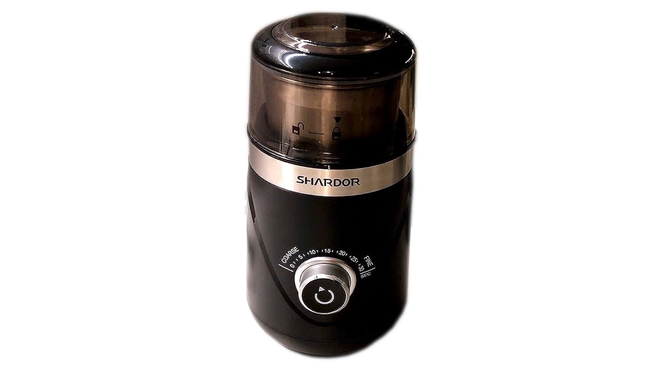 SHARDOR Adjustable Coffee Grinder Electric, Herb Grinder, Spice Grinder,  Coffee Bean Grinder, Espresso Grinder with 2 Removable Stainless Steel  Bowl