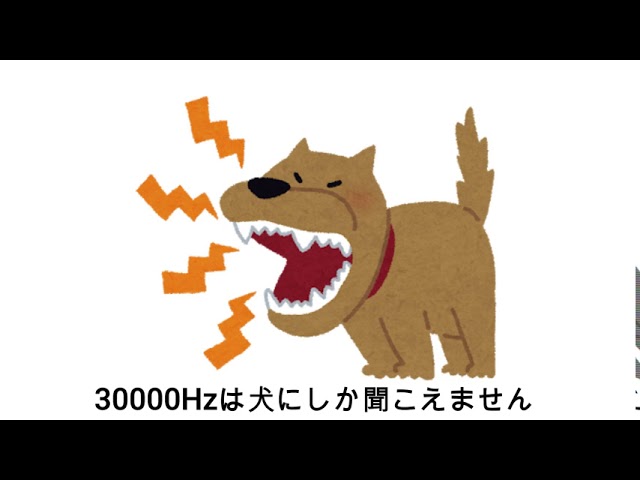 近所迷惑 犬の無駄吠え防止 犬にしか聞こえないヘルツ Youtube