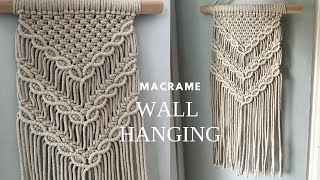 DIY Macrame Wall Hanging, Macramé Elegant Wall Hanging Tutorial