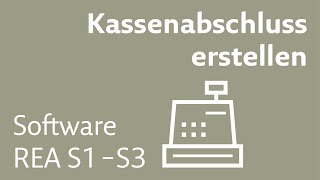 Kassenabschluss erstellen REA S1 - S3 Gastro Software screenshot 3