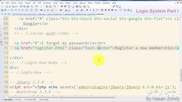 20  PHP   Ajax Login System Part I