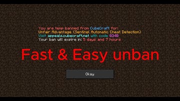 How to Get Unbanned in Minecraft! (Easy Account Bypass Guide)