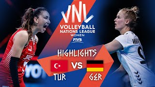 TUR vs. GER - Highlights Week 2 | Women's VNL 2021