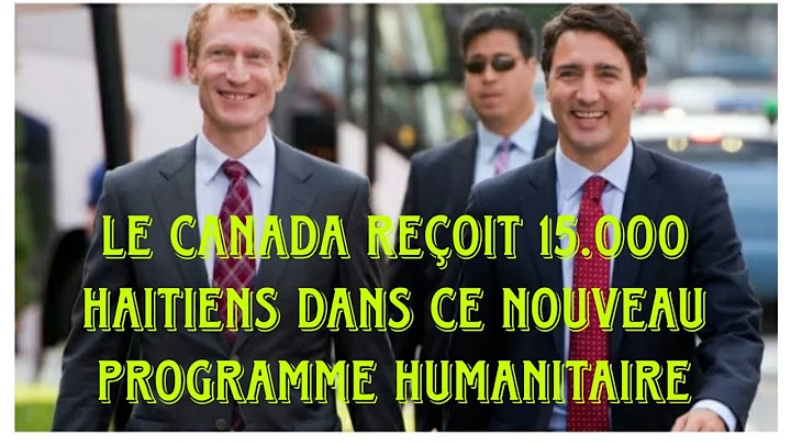 Le programme humanitaire pour les haitiens au Canada commence,qui est admissible?