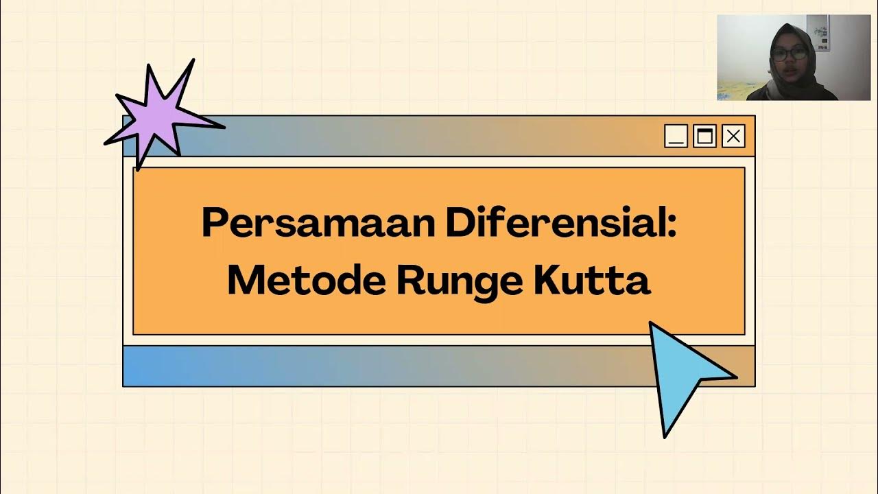 Persamaan Diferensial Metode RungeKutta YouTube