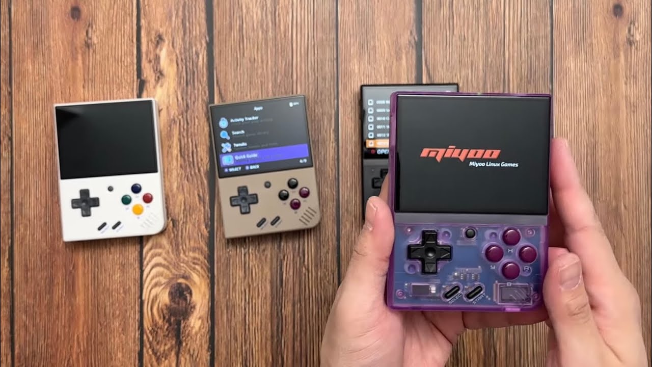 Miyoo Mini Plus All Color Options and Best Firmware (Stock, OnionOS, MinUI) YouTube