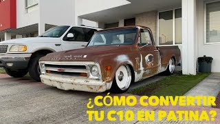 ¿Cómo convertir tu C10 en Patina?  #LaMalditaC10 #C10 #Patina #PatinaTruck #HowTo #C10Nation