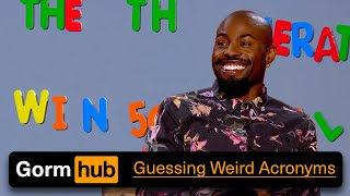 Guessing Weird Acronyms | Dave Gorman's Terms & Conditions Apply