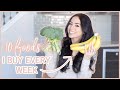 10 Foods I Buy EVERY Week | EASY and Healthy Meal Ideas