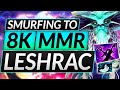 SMURFING AT 8K MMR - BROKEN LESHRAC OFFLANE/MIDLANE- Pro Tips ANALysis - Dota 2 Guide