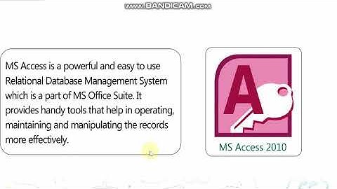 Ch-2 Introduction to MS Access 2010 Part-4