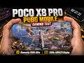 POCO X8 PRO PUBG Gaming Test | Dimensity 8500-Ultra, 120Hz AMOLED Display