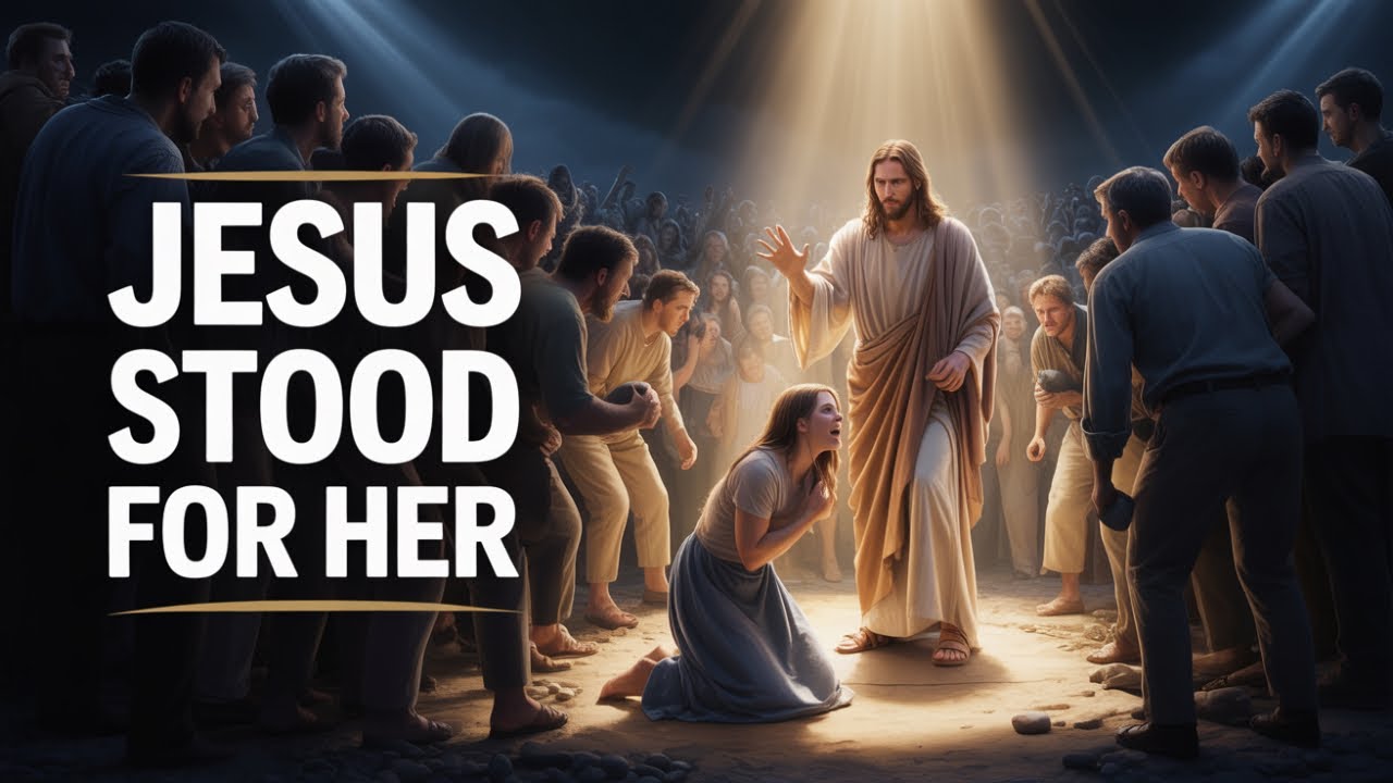 When Jesus Stopped the Crowd | The Woman Jesus Saved | John 8 - YouTube