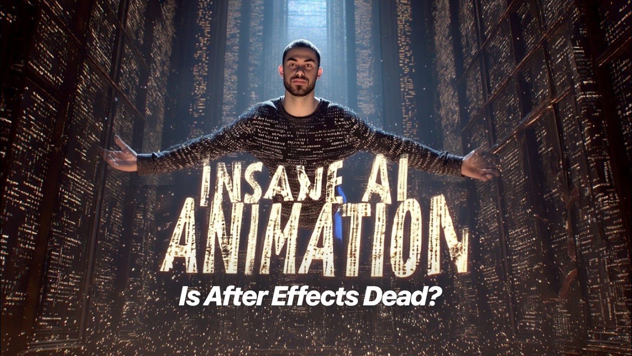 Create INSANE AI Text Animations from One Prompt (FREE & No VFX Software)