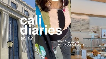cali diaries 🏛 my first week at uc berkeley! (summer) | human anatomy + physiology