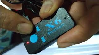 Receptor bluetooth x6