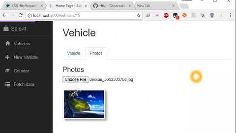 Sample Demo of Loader like youtube - ASP.NET core + angular 4 [Not Tutorial]