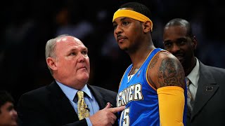 Carmelo Anthony Was A Ball Hog And Terrible Defender In Denver!- George Karl