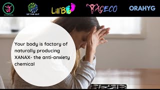 Your body is factory of naturally producing XANAX  the anti anxiety chemical|Anxiety|Gut-Brain Axis