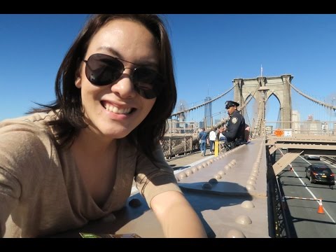 Crossing the Brooklyn Bridge พาเที่ยวสะพานบรู๊คลิน | Racha Travels