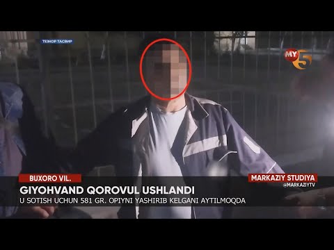 Giyohvand qorovul ushlandi