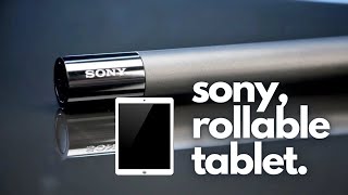 Sony Rollable Tablet