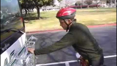 AC Transit: How to load a bike on the bus