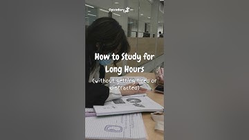 How to Study For Long Hours 📚🕯