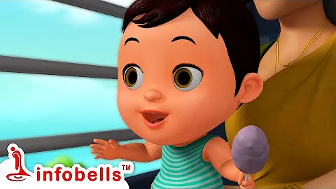 Jolly Jolly, Amma Navu Chiku Bukku Railinalli Hogona | Kannada Rhymes for Children | Infobells