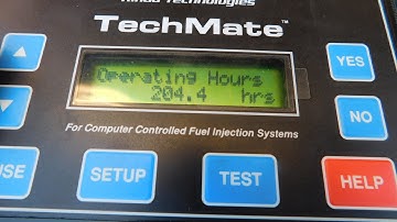 Renda TechMate on a 2010 Azure reading Fault Codes