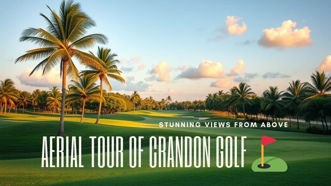 Epic Drone Views of Crandon Golf Course | Miami's Hidden Gem ⛳