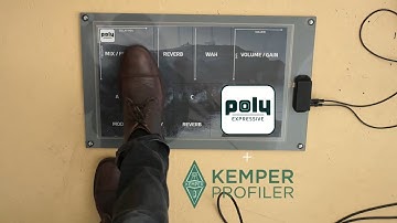 Poly Expressive controlling the Kemper Profiling Amp