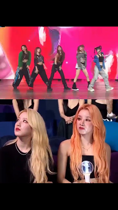 (G)I-DLE Yuqi and Shuhua Reaction to NewJeans 'Hype Boy' at MAMA 2022