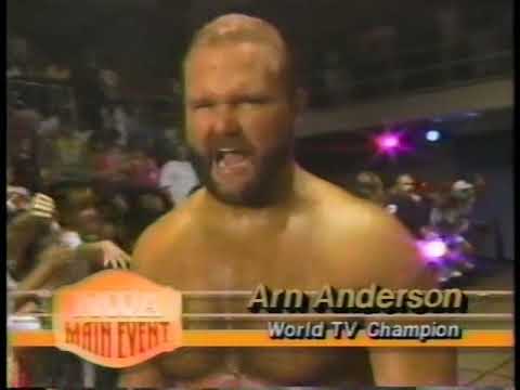 Arn Anderson Vs Lex Luger WCW August 1990