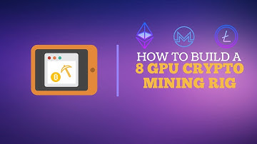 8 GPU Crypto Miner Build -ETH Ethereum Mining Rig Frame -  Modified for ASRock H110 Pro BTC plus